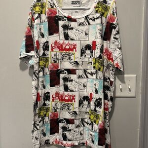 Seven Souls Men's 3XL Cotton Jersey Graphic Anime Manga Crew Neck T-Shirt